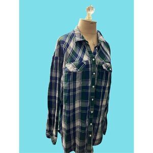 G.H. Bass & Co. Ladies Flannel Top / SZ: L / NWOT